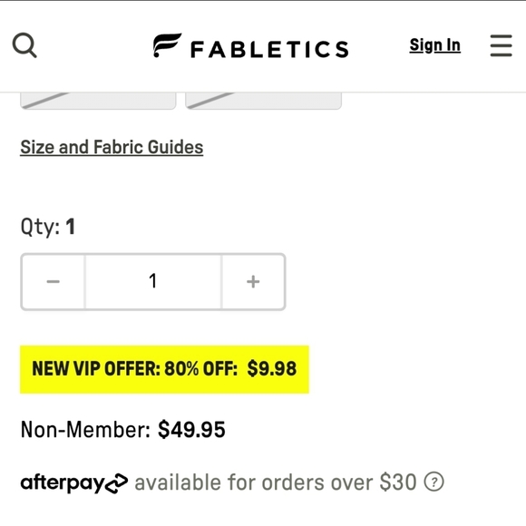 3XL Fabletics Sport tank top - Picture 8 of 8